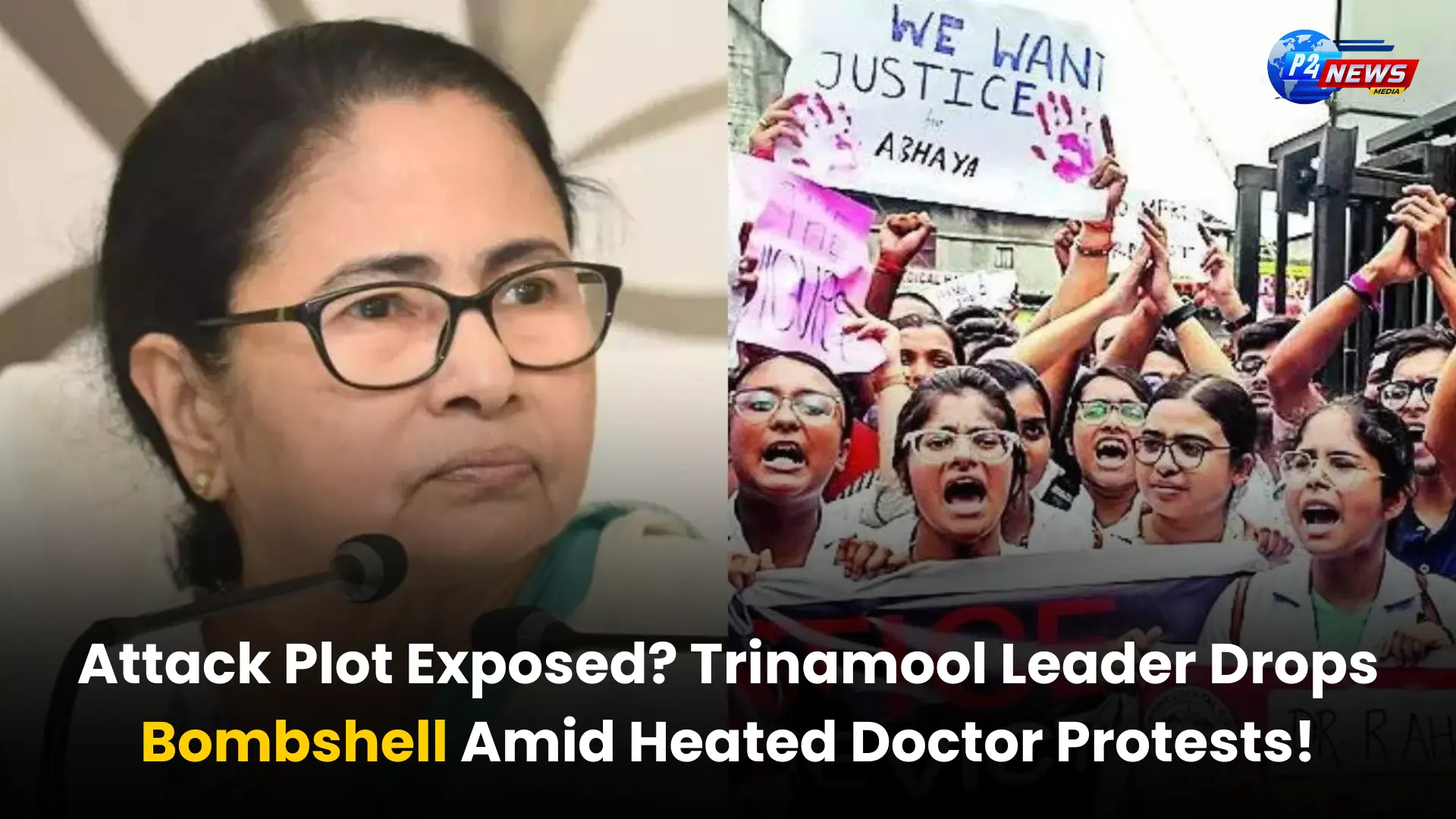 Conspiracy Unveiled: Trinamool Leader's Explosive Claim Amid Intensifying Doctor Protests in West Bengal